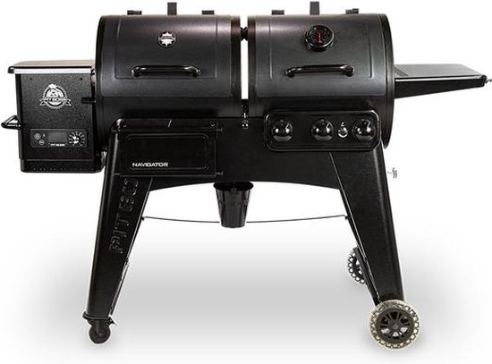 Pit Boss Navigator 1230 | Combi Grill - Pellet en Gas BBQ - Barbecue van Merkloos