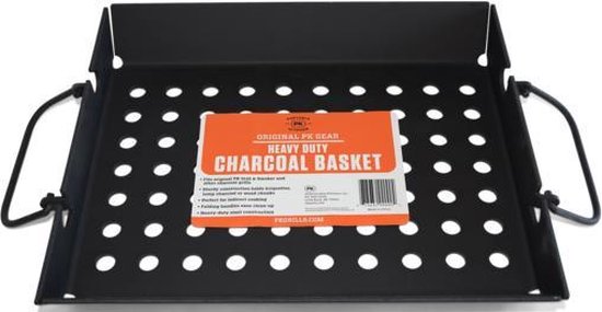 PK Heavy duty charcoal basket van Merkloos