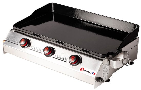Plancha Premium 3 branders van Merkloos
