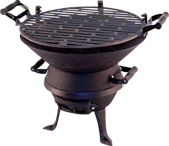Potkachel Houtskoolbarbecue - 35 cm - Gietijzer van Esschert Design