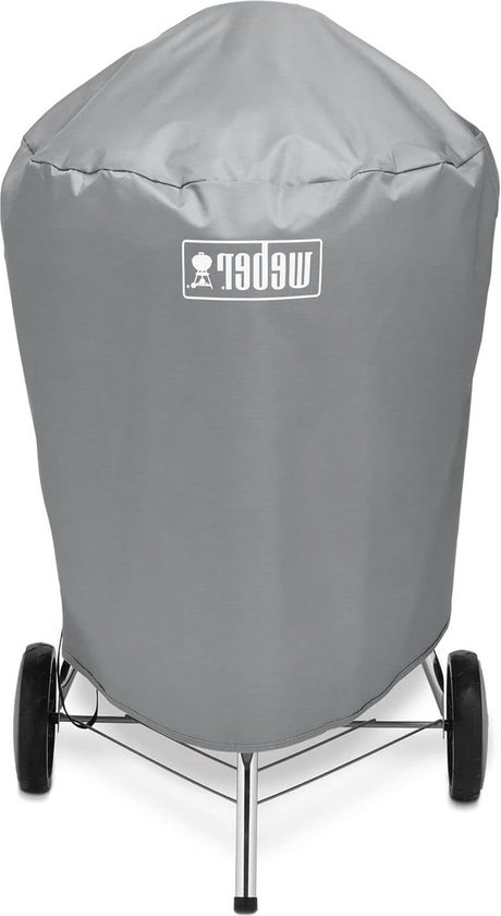 Premium Beschermhoes voor 57 cm Barbecue - Sterk Ademend UV & Waterafstotend - Ronde Hoes - Grijs Barbecue van Ruby❤️Rica