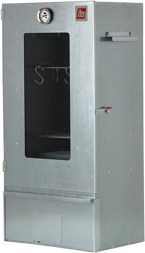 Premium Rookoven 3 Laags – RVS/Gelegeerd Staal Smoker met Kijkvenster en Thermometer – Geschikt voor Koud & Warm Roken – EU Geproduceerd, Direct van Fabrikant