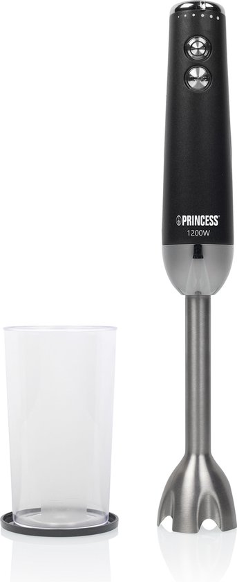 Princess 221229 Staafmixer - Hand blender - Extra krachtig - 1200 Watt - Variabele snelheid van Princess