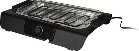 ProGarden Excellent Electrics Barbecue elektrisch 2000 W zwart van ProGarden