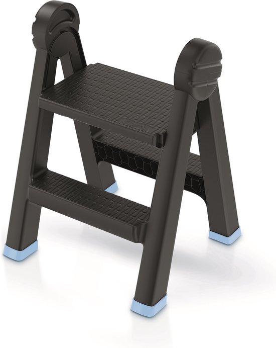 Prosperplast Keden TITAN LADDER - Keukenkruk - Opstapje Inklapbaar tot 150kg - lichtblauw van Prosper