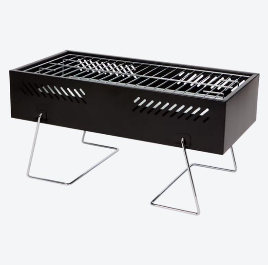 Provento | Picknick BBQ | Compact en Draagbaar | Zomer Barbeque | Voor Extra Gezelligheid | Geschikt voor Onderweg, Park, Tuin, Balkon, op Tafel van Merkloos