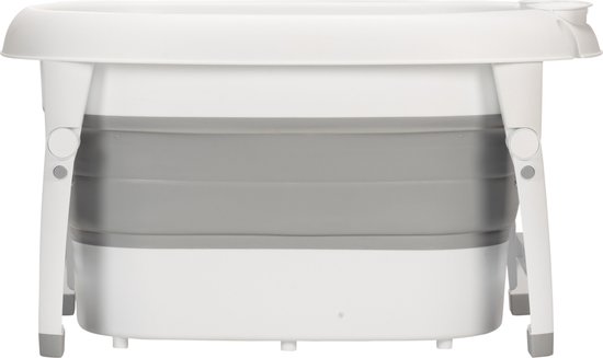 Puck Opvouwbaar Badje II Wit/Grijs van Puck.