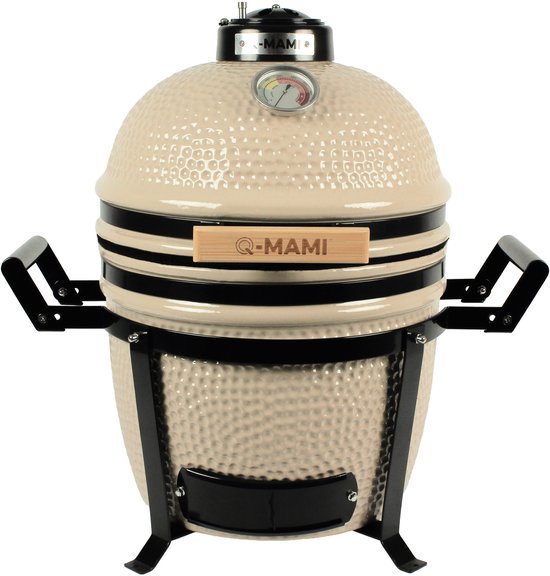 Q-MAMI KAMADO GRILL COMPACT | BEIGE van Merkloos