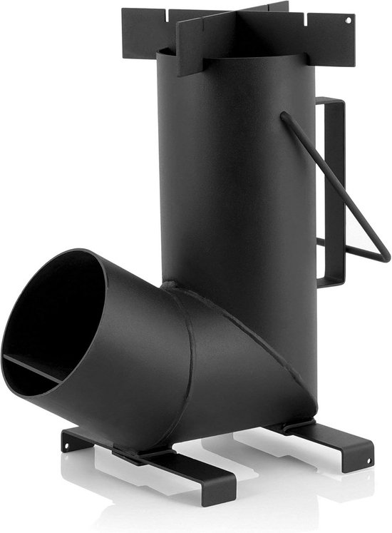 Raketoven van dik Staal: Ideaal voor Dutch Oven, Grillen en Outdoor Koken van Merkloos