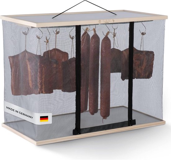 Rijpingskast van Natuurlijk Hout voor Vlees, Worst, Kaas en Vis van Merkloos