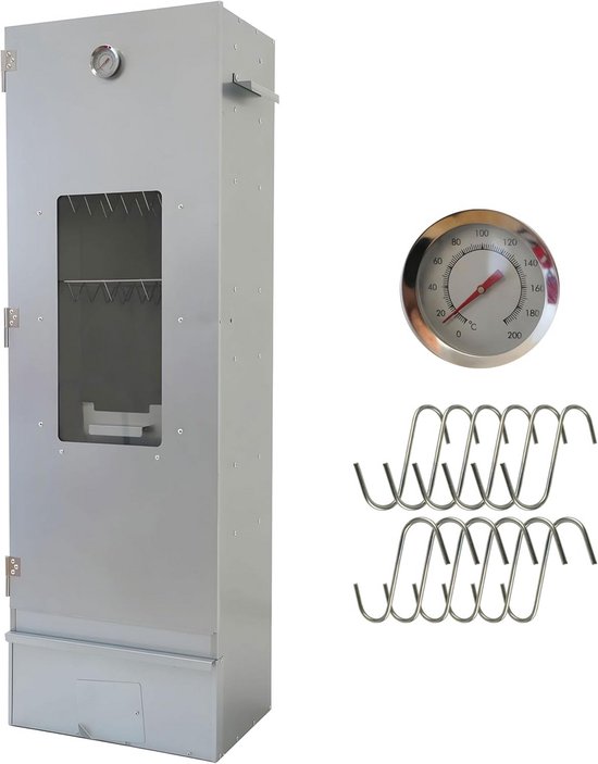 Rookoven 120 cm voor Vis en Vlees - Hout, Gas of Elektrisch van SMOKI.