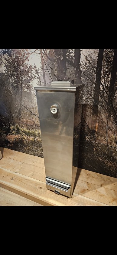 rookton RVS 30 x 30 x 115 cm van Merkloos