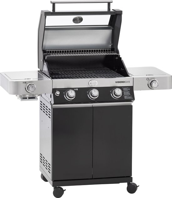 Rösle - Gas Barbecue - Video G3-S - Vario - Infrarood Brander - Zwart van Rösle