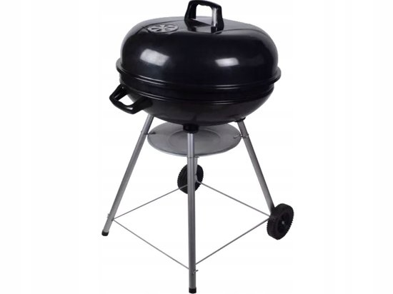 Russel Koolgrill Ø 54 cm - Draagbaar met Wielen & Deksel