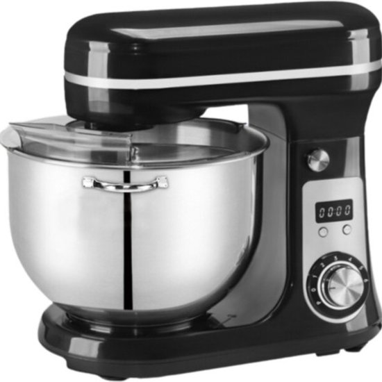 RVS Keukenmixer 6L - Professionele Deeg- en Kneedmachine - 4KG Capaciteit van KitchenBrothers