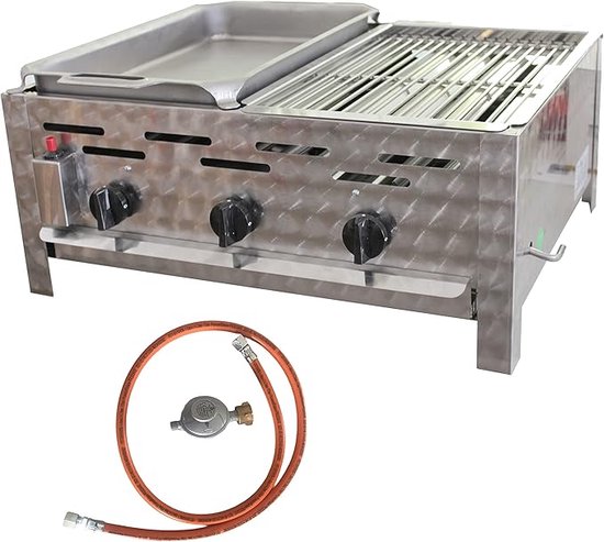 RVS SLagers BBQ Meister Solide D.A. Combi van Solide