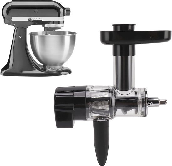 Sapcentrifuge-opzetstuk voor Keukenmixers - Roestvrijstalen Slowjuicer voor Groenten en Fruit van KitchenAid