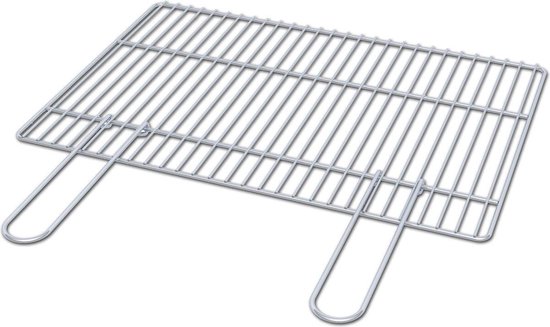 Sarom Fuoco - Barbecue Grill - Verchroomd - 58x40 cm - Extra stevig van Merkloos