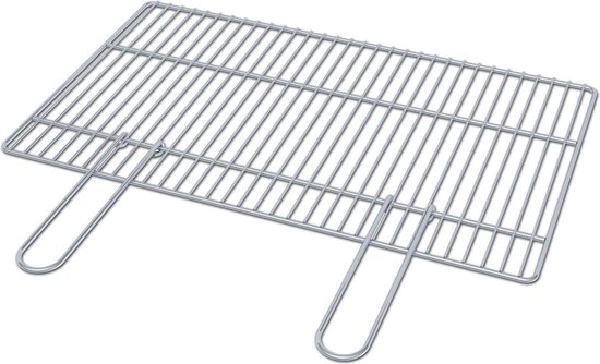 Sarom Fuoco - Barbecue Grill - Verchroomd - 67x40 cm - Extra stevig van Sarom