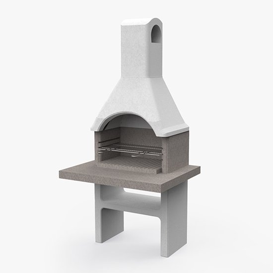 Sarom Fuoco - Betonnen barbecue - ADIGE - 80 x 103 x 212 cm van Sarom Fuoco