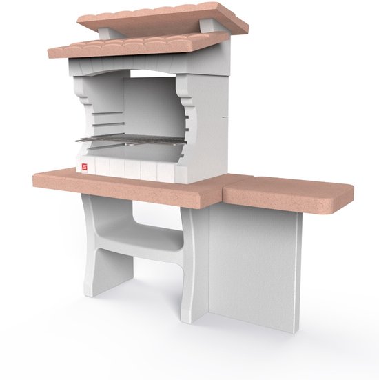 Sarom Fuoco - Betonnen barbecue - Assuan - 170 x 64 x 170 cm van Merkloos