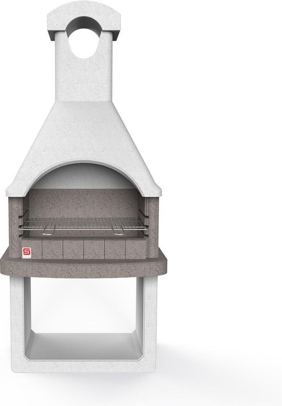 Sarom Fuoco - Betonnen barbecue - Columbia - Houtskool - 88 x 58 x 197,3 cm van Sarom