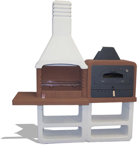 Sarom Fuoco - Betonnen barbecue - Pizzaoven - Portofino van Sarom Fuoco