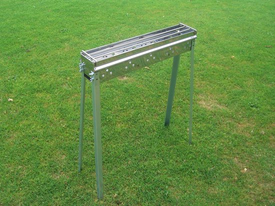 Sate Houtskoolbarbecue - 60 cm van BBGRILL
