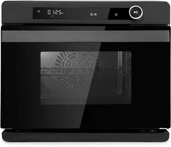 SCH® Stoomoven - Zwart - ‎40cm x 44cm x 53cm van SCH®