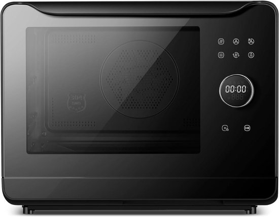 SCH® Stoomoven - Zwart - 42cm x 41cm x 34cm van SCH®