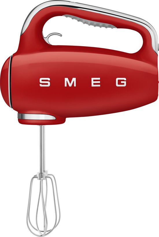 SMEG HMF01RDEU - Handmixer - Rood - 250W - 9 snelheden van Smeg