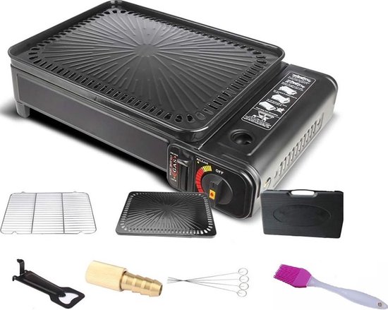 SMH LINE® Party Grill - Camping Grill - Camping kooktoestel - Safari Chef van SMH LINE®