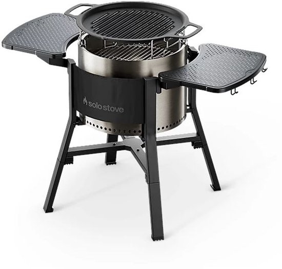 Solo Stove Bonfire kookstation inclusief grill zwart van Merkloos