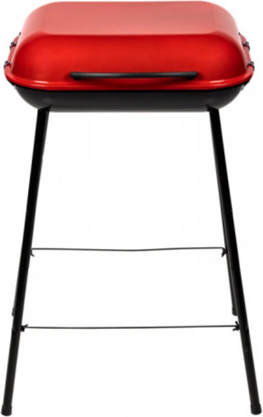 Somagic PIC NIC Houtskoolbarbecue Geschikt voor 6 personen - Compacte Mee neem Formaat van 42 x 69.5 x 42 cm (Grijs) van Somagic