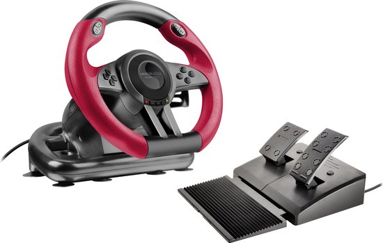 Speedlink TRAILBLAZER Racestuur + Pedalen - PS3, PS4, Xbox, Nintendo Switch & PC - Zwart van Speedlink