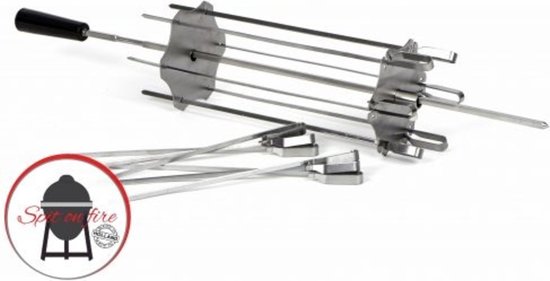 Spit on Fire - Rotisserie - Ovaal 400 van Barbecook