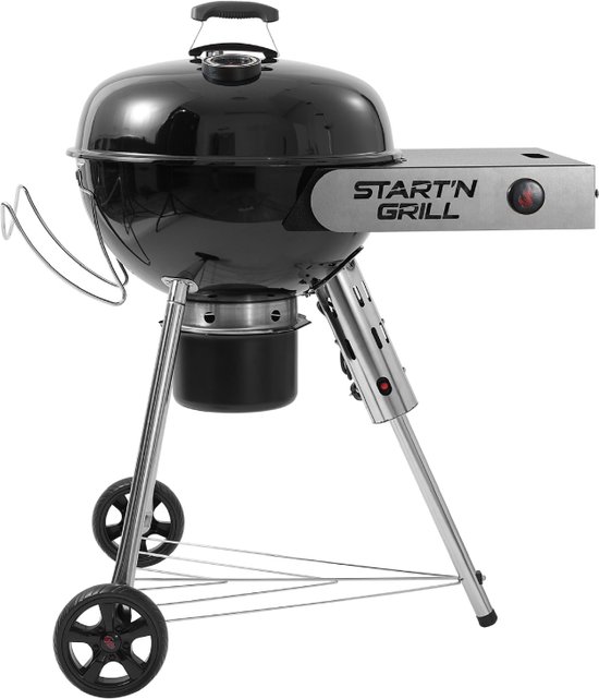 Start N Grill houtskoolgrill 57 cm met automatische ontsteking - SNG Evolution SNG22EVO230BK van Start N Grill
