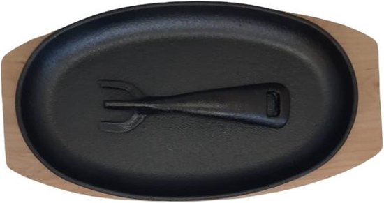 Steakplate met onderzetter van Boska