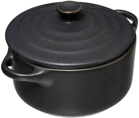 Steengoed braadpan 10 cm voor individuele gerechten