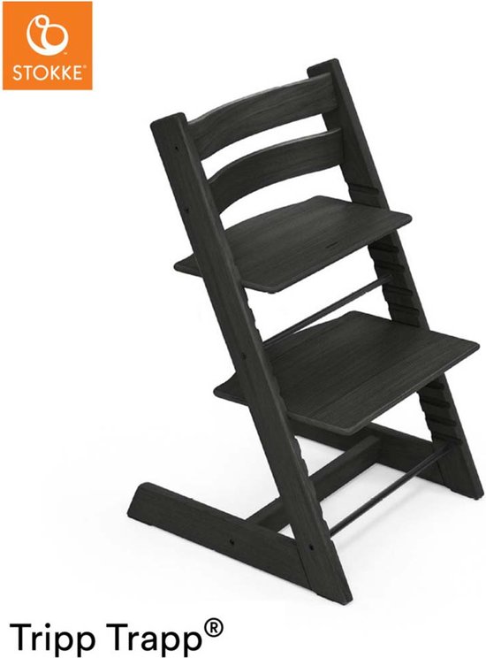 Stokke Tripp Trapp Kinderstoel - Oak Black van Stokke