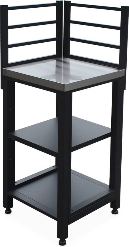 sweeek - Stalen buitenkeuken, grimaud, 2 planken, 48,5 cm breed van Sweeek