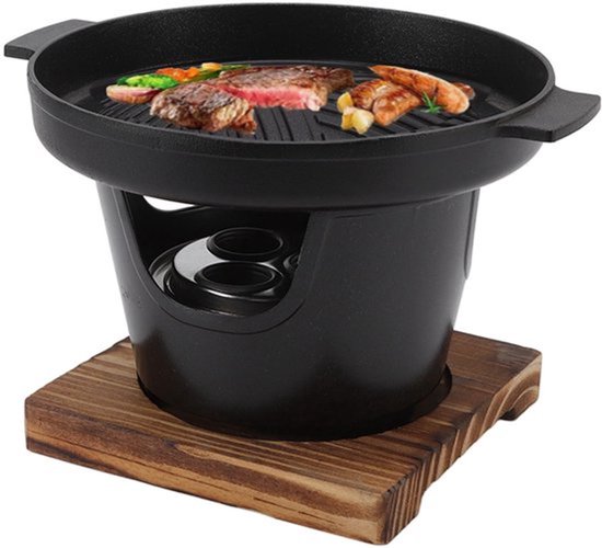 Tafelblad Grill - Dailygoods- Barbecue Rookloze Mini Grill