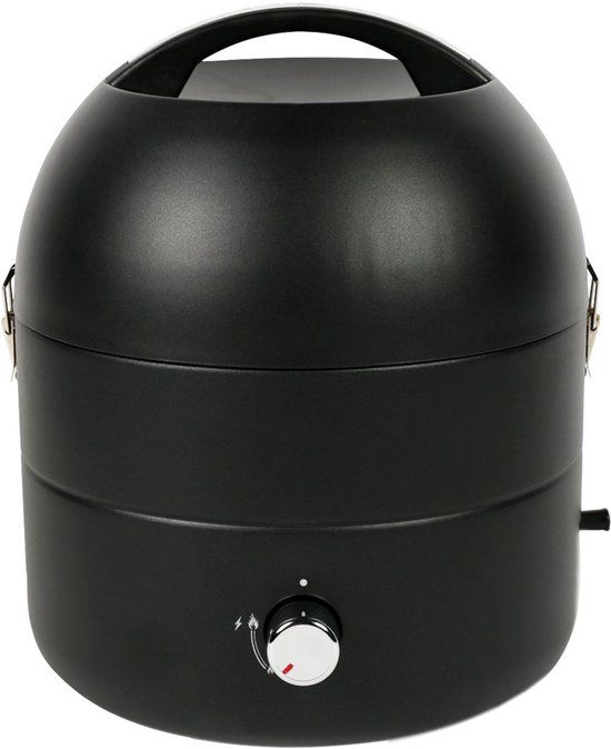 TAINO Grill-to-Go draagbare gasgrill - campinggrill voor onderweg zwart
