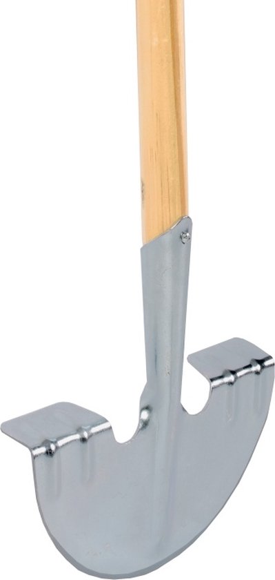 Talen Tools – Graskantsteker – Met opstapje – Verzinkt – Essenhouten steel – 100 cm van Talen Tools
