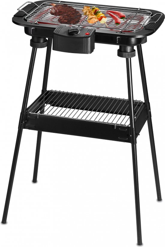 Techwood 836P - Elektrische Barbecue op statief - Tafelbarbecue - 2000 Watt van Techwood