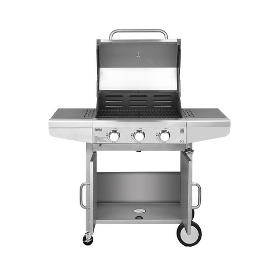 Teesa TSA0095Q - Gasbarbecue BBQ 3000 Master Grill met drie branders van Teesa