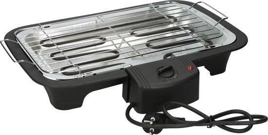 Teffo Electrische Barbecue - Grilloppervlak (LxB) 10x40 cm - 2000W - Op Tafel - Zwart van Teffo