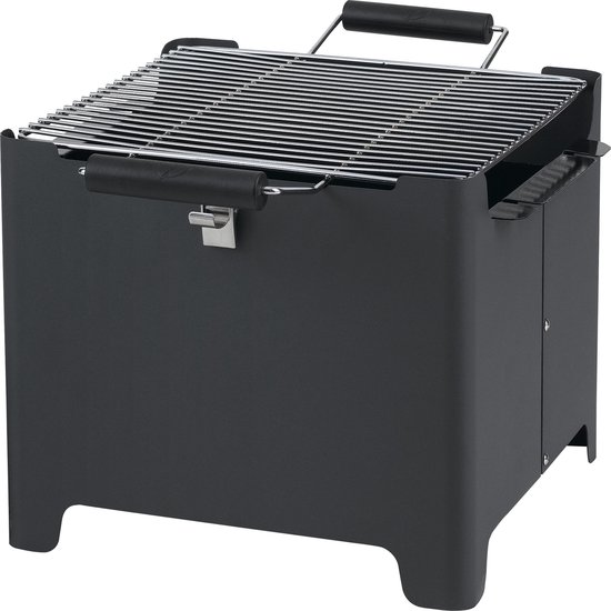 Tepro Chill&Grill Charcoal Grill "Cube" antraciet van Tepro