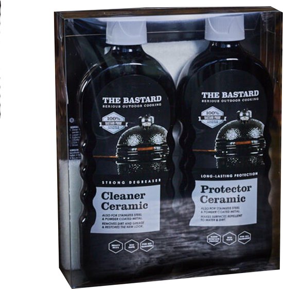 The Bastard - Care Kit Ceramic - Keramisch schoonmaak set - 2x 500ml van The Bastard