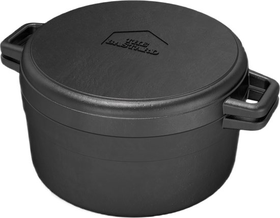 The Bastard Dutch Oven & Griddle Medium van The Bastard
